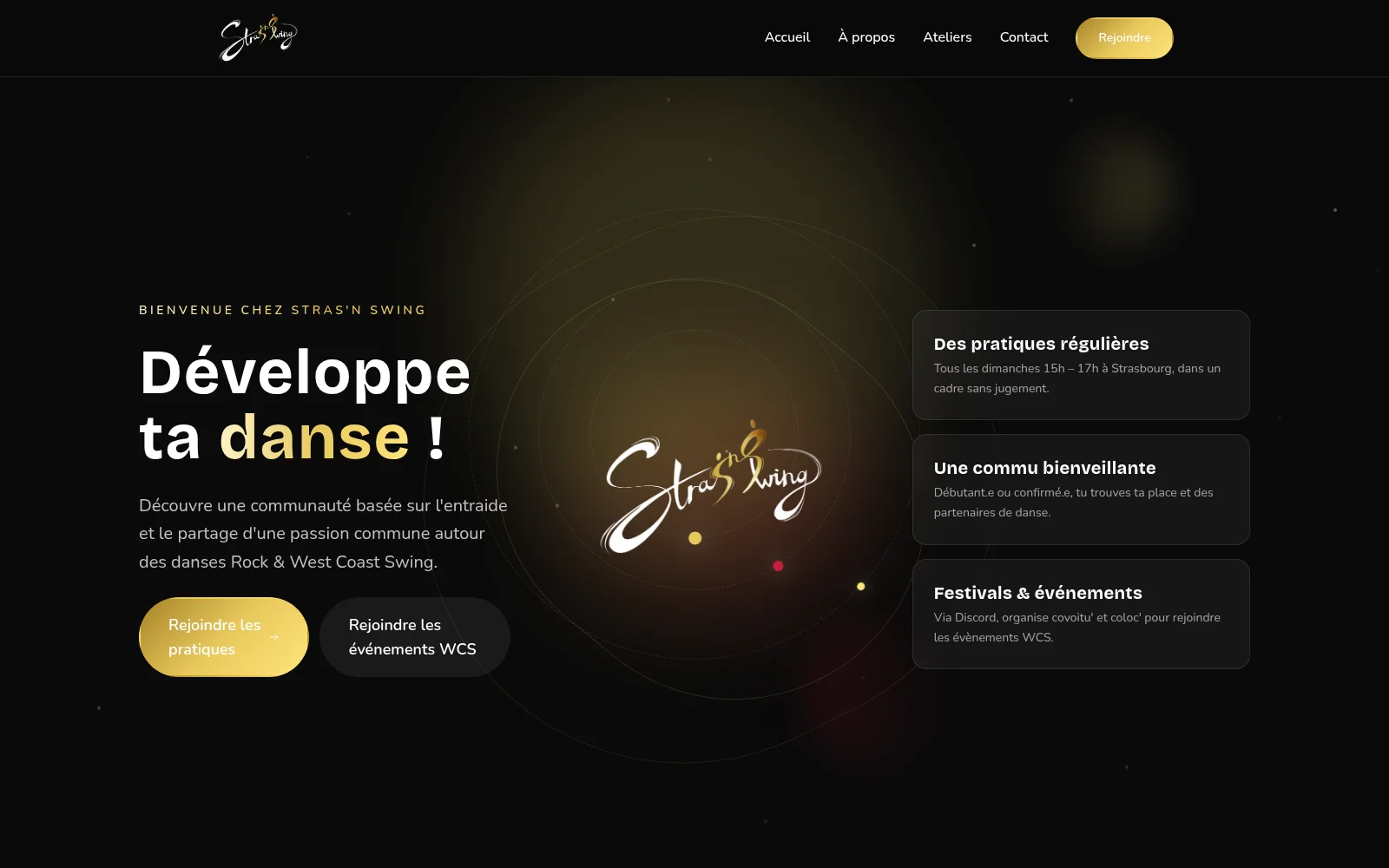 Stras'N Swing — site communautaire de danse